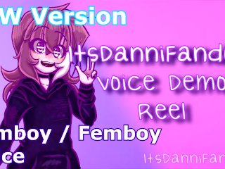 ItsDanniFandom Official Voice Demo Reel [SFW & NSFW]