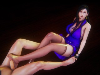 Final Fantasy 7 - Tifa × Purple Dress - Lite Version