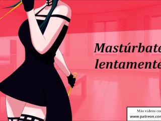 Audio JOI hentai, Yor quiere practicar sexo contigo.