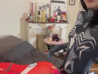 Totally Slut vs Spider-Woman - Anal Edition