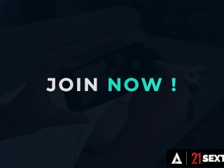 21 SEXTREME - Naughty Sarah Cute Takes Her Creepy Landlord's Old Dick In Her Tiny Wet Pussy