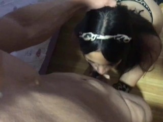 Morocha Vestida de tigresa, me seduce y tengo que cojerla!