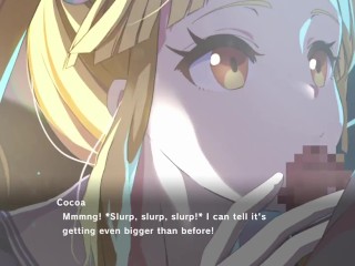 マジカミDx Cocoa- Twintail Hottie Sucking my Cock After School