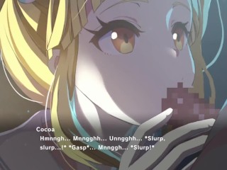 マジカミDx Cocoa- Twintail Hottie Sucking my Cock After School