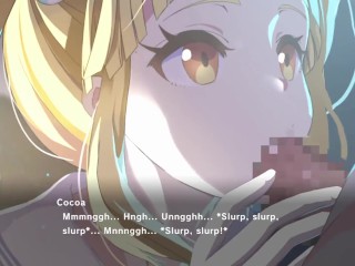 マジカミDx Cocoa- Twintail Hottie Sucking my Cock After School