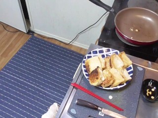 【Prof_FetihsMass】 Take it easy Japanese food! [巾着豆腐]