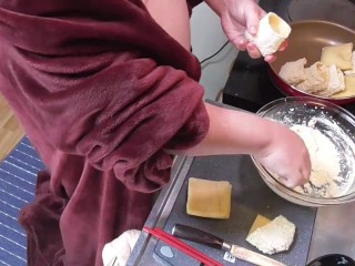 【Prof_FetihsMass】 Take it easy Japanese food! [巾着豆腐]