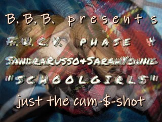 FUCVph4 SCHOOLGIRLS Sandra Russo Sarah Louis Young - just the CUMshot