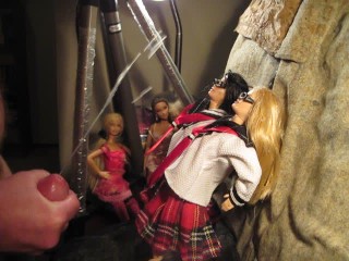 FUCVph4 SCHOOLGIRLS Sandra Russo Sarah Louis Young - just the CUMshot