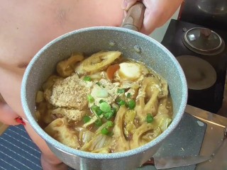 【Prof_FetihsMass】 Take it easy Japanese food! [味噌煮込みうどん]