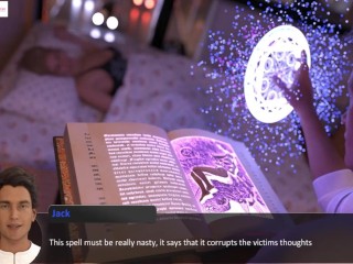 The Spellbook pt. 1 Bratty Teen got caught masturbating