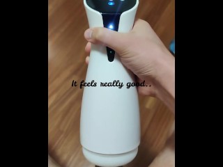 I try and review my new automatic masturbator... and I love it!