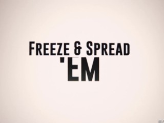 Freeze & Spread - Kendra Sunderland, Jenna Starr / Brazzers