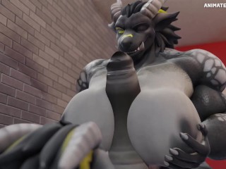 Dragon Boobjob and Growth Animation