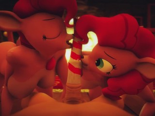 HornyForest - Happy New year with raindeers (Pinkie Pie version)