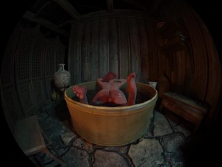 The Awakening bath time VR hentai