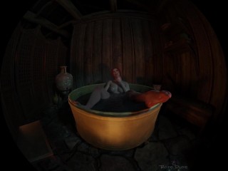 The Awakening bath time VR hentai