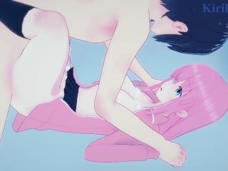 Hitori Gotō and I have intense sex in the bedroom. - Bocchi the Rock! Hentai