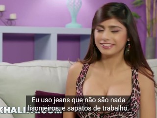 MIA KHALIFA - Entrevista Com Legendas em Português