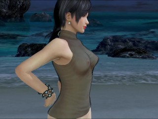 Dead or Alive Xtreme Venus Vacation Nagisa Yom Office Wear Nude Mod Fanservice Appreciation