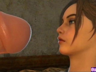 (4K) Amazing futa women anal fucking with their giant cock to cum inside |3D Hentai Animations |P115