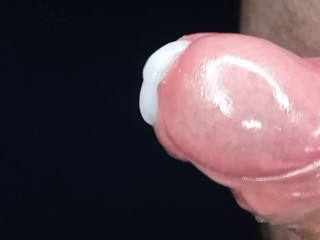 Mistress gives frustrating ruined orgasm for her loser sub after long teasing handjob session