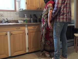 Pregnant Turkish Stepmother يامحمود اااه طيزي راح - كفاية بقى نيكني من كسي