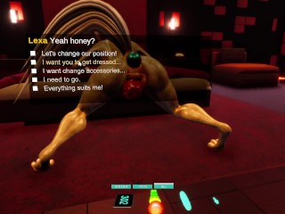 Hotel elara pt3 foxgirl clipping but pounded by giant dildo anyways