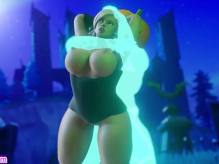 (4K) Hard penis monsters enjoy fucking hot women and cumming inside | 3D Hentai Animations |P127