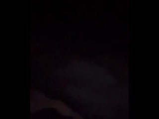 Long walk naked barefoot