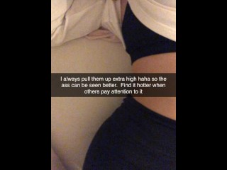 Gym Girl wants to fuck guy from Gym on Snapchat