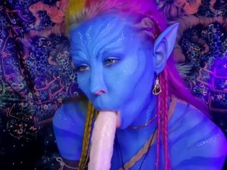 Avatar POV blowjob (Body paint) - MisaCosplaySwe