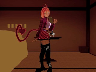 ASMR VRChat RP - Cutting your hair while squeezing your cummies :3 - POV - F4M - LEWD