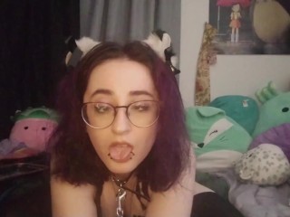 Cat Girl Compilation with Dildo BJ