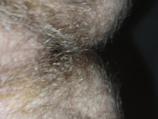 Throbbing HAIRY Ass