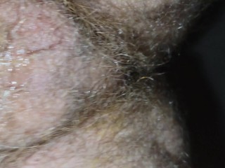 Throbbing HAIRY Ass