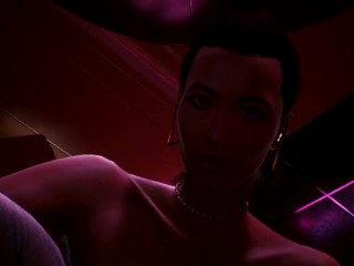 Cyberpunk 2077 Cheap Hooker gets fucked a couple times
