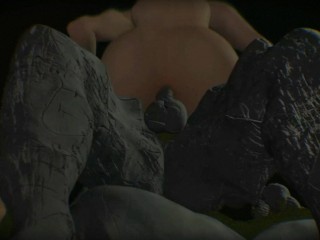 Rock Hard Cock The Origin Of Giants amateur 3D production