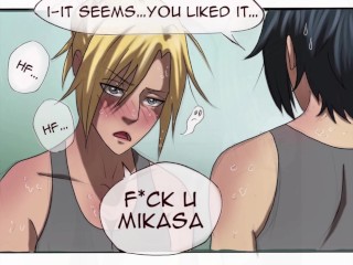 OKONOMIYAKY MikAnnie romance - Mikasa x Annie from Attack on Titan