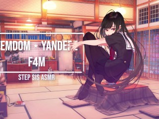 Yandere Step Sister Wants You Only For Herself ☆ F4M Femdom ASMR RP