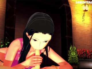 Nico Robin - One Piece Hentai Anime 3D + POV