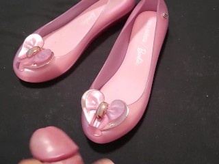 Cum on flat shoes barbie mini melissa