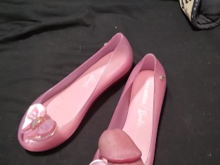 Cum on flat shoes barbie mini melissa