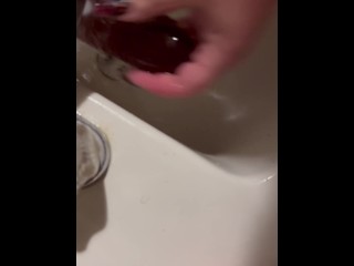 Washing my toys. Vibrators, dildos and butt plug, oh my!