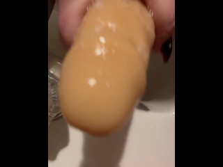 Washing my toys. Vibrators, dildos and butt plug, oh my!