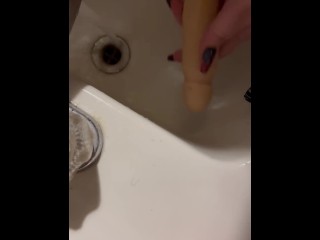 Washing my toys. Vibrators, dildos and butt plug, oh my!