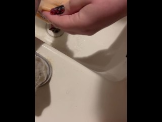 Washing my toys. Vibrators, dildos and butt plug, oh my!