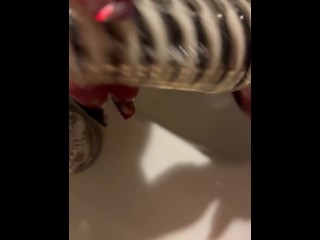 Washing my toys. Vibrators, dildos and butt plug, oh my!