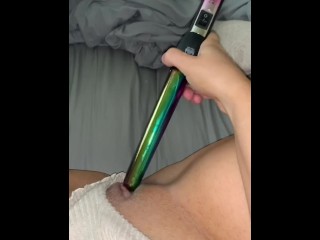 using household items to masturbate *multiple orgasms*