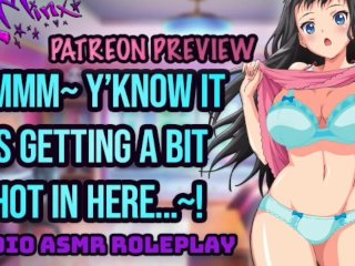 [ Patreon Preview ] ASMR - A Shy Girl Becomes Slutty When She Tokes Up! Hentai Anime Audio Roleplay